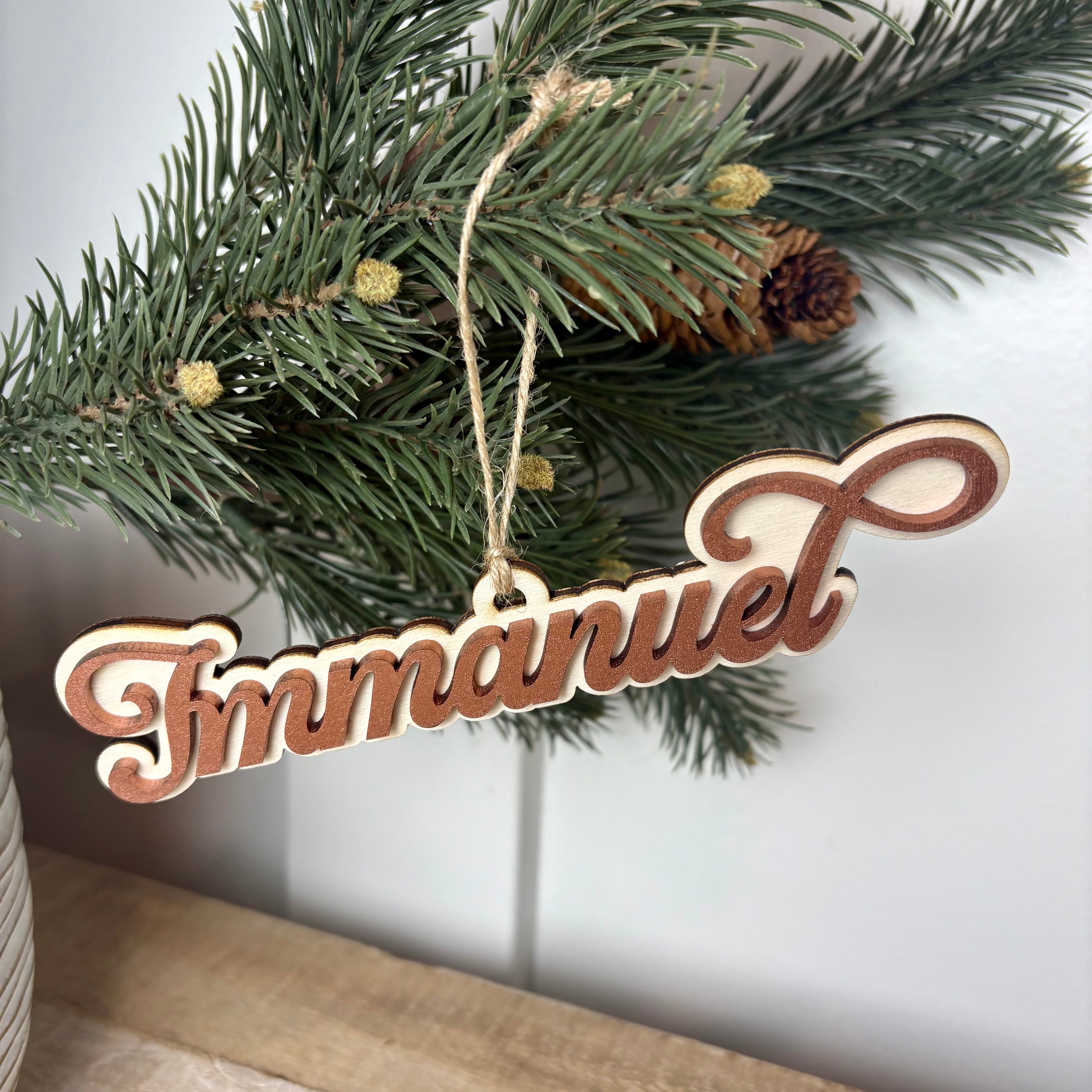 25 Names of Christ Advent Ornaments