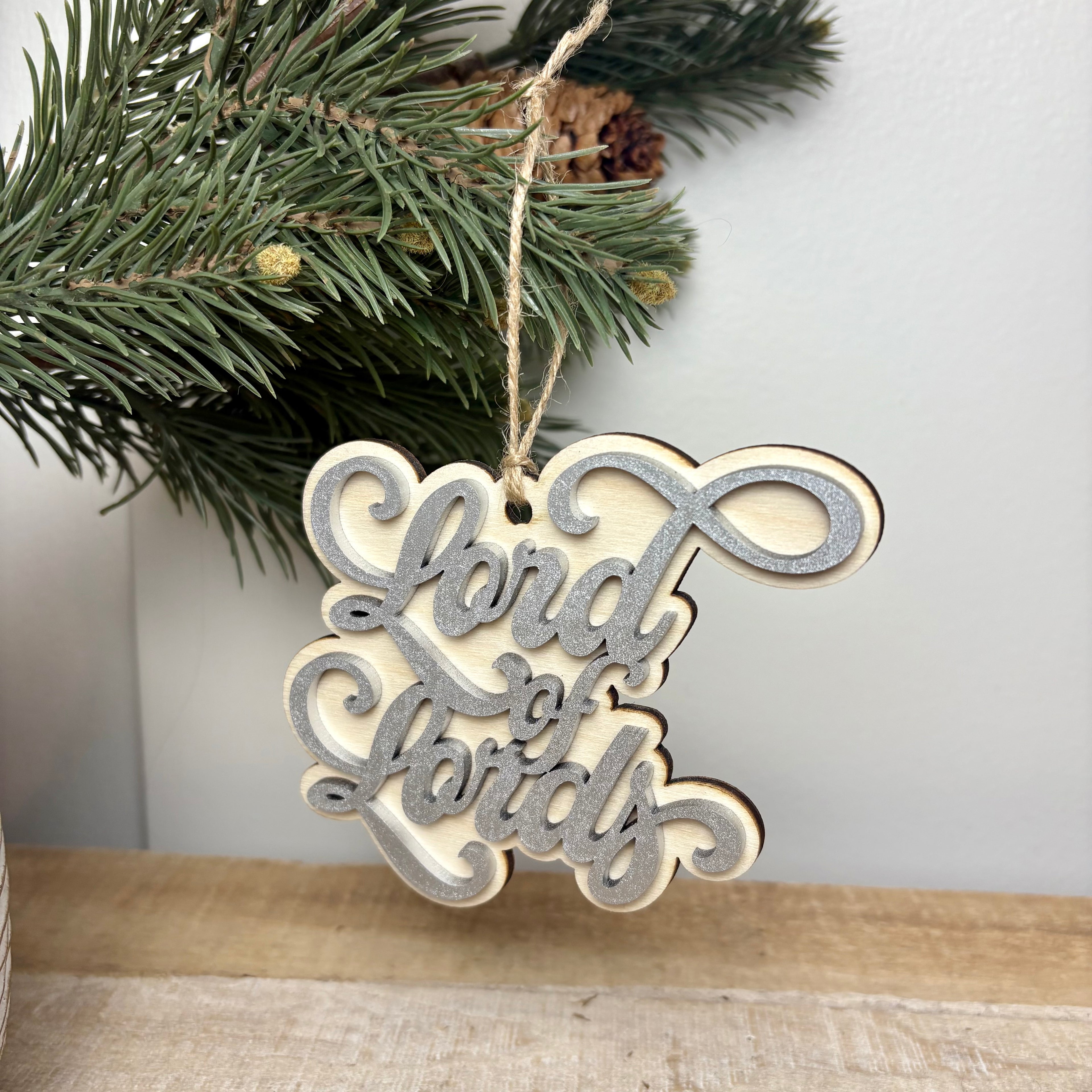 25 Names of Christ Advent Ornaments