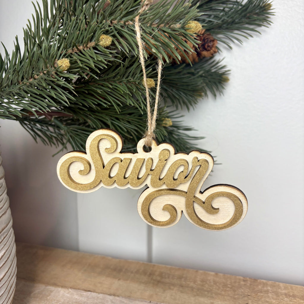 25 Names of Christ Advent Ornaments