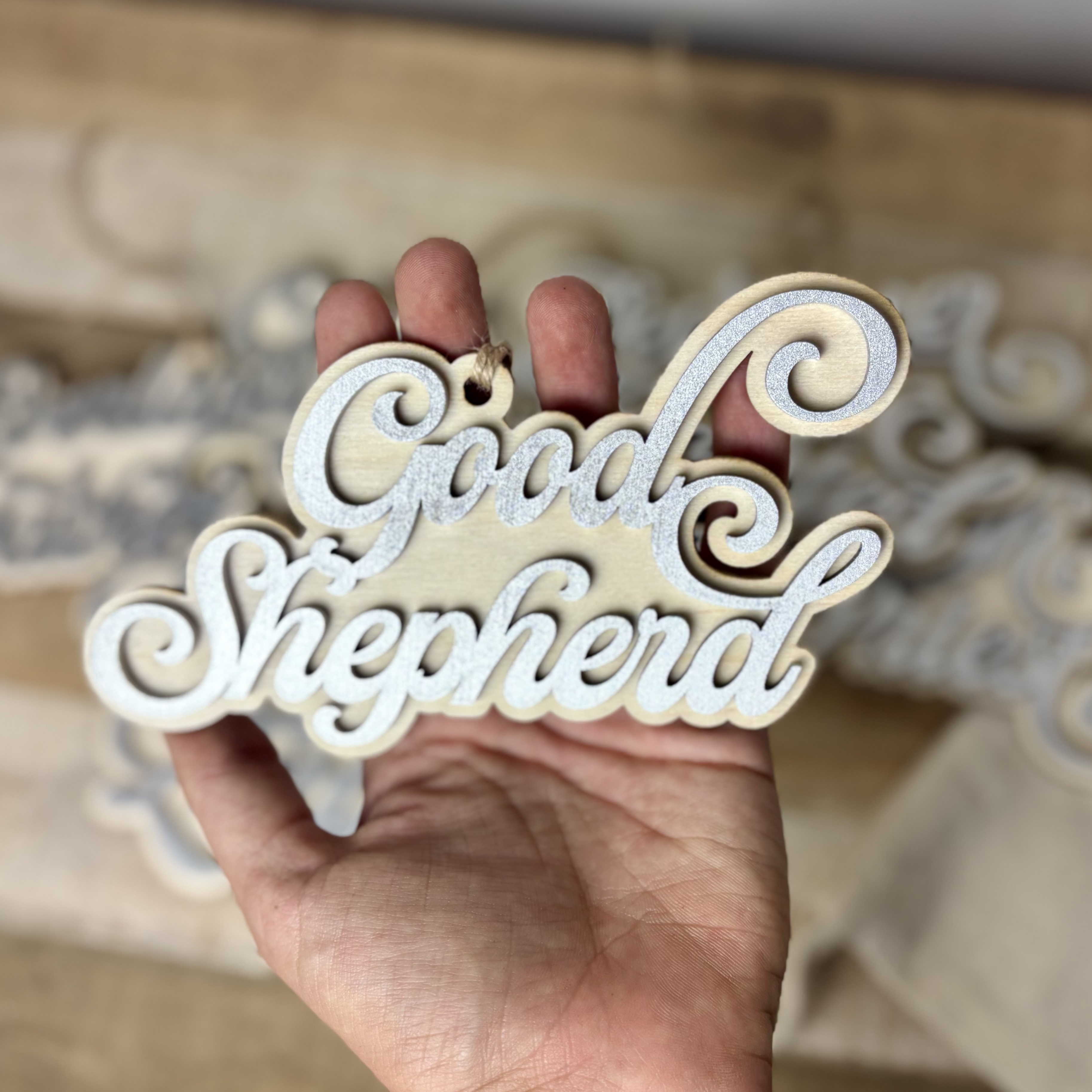 12 Names of Christ Advent Ornaments