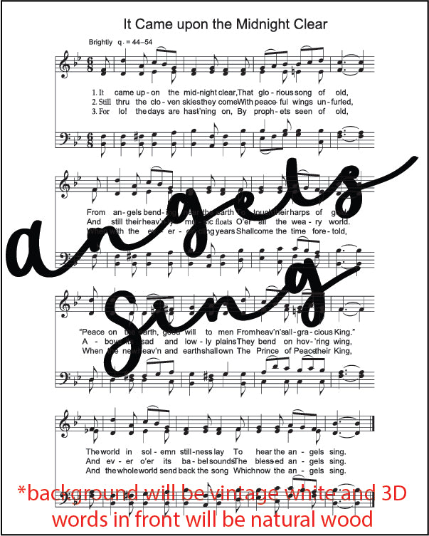 Mini Hymn Sign