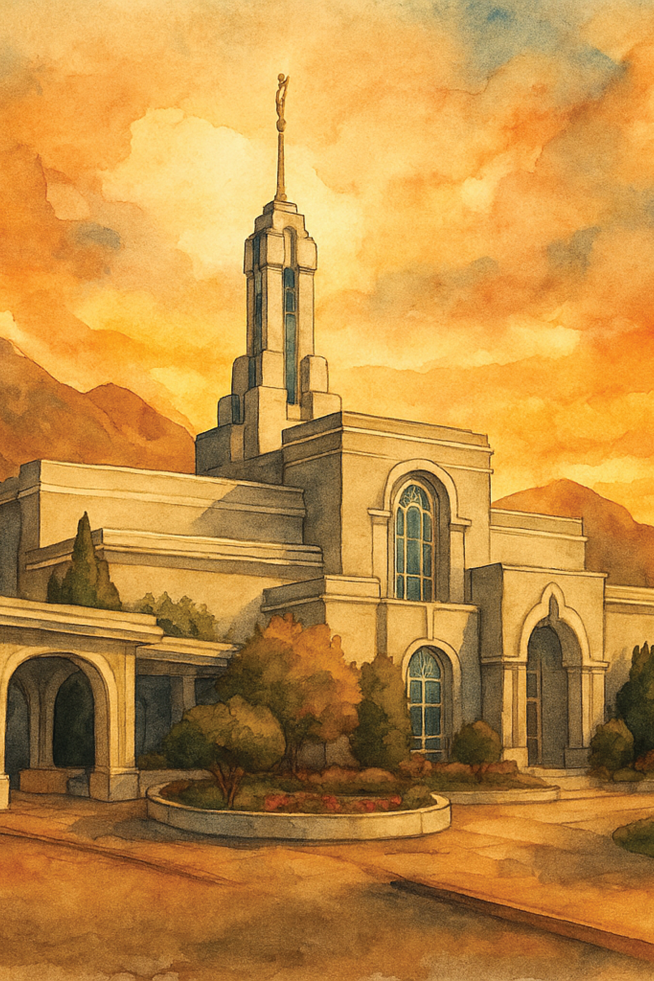 Mt Timpanogos, Utah - Wooden Puzzle