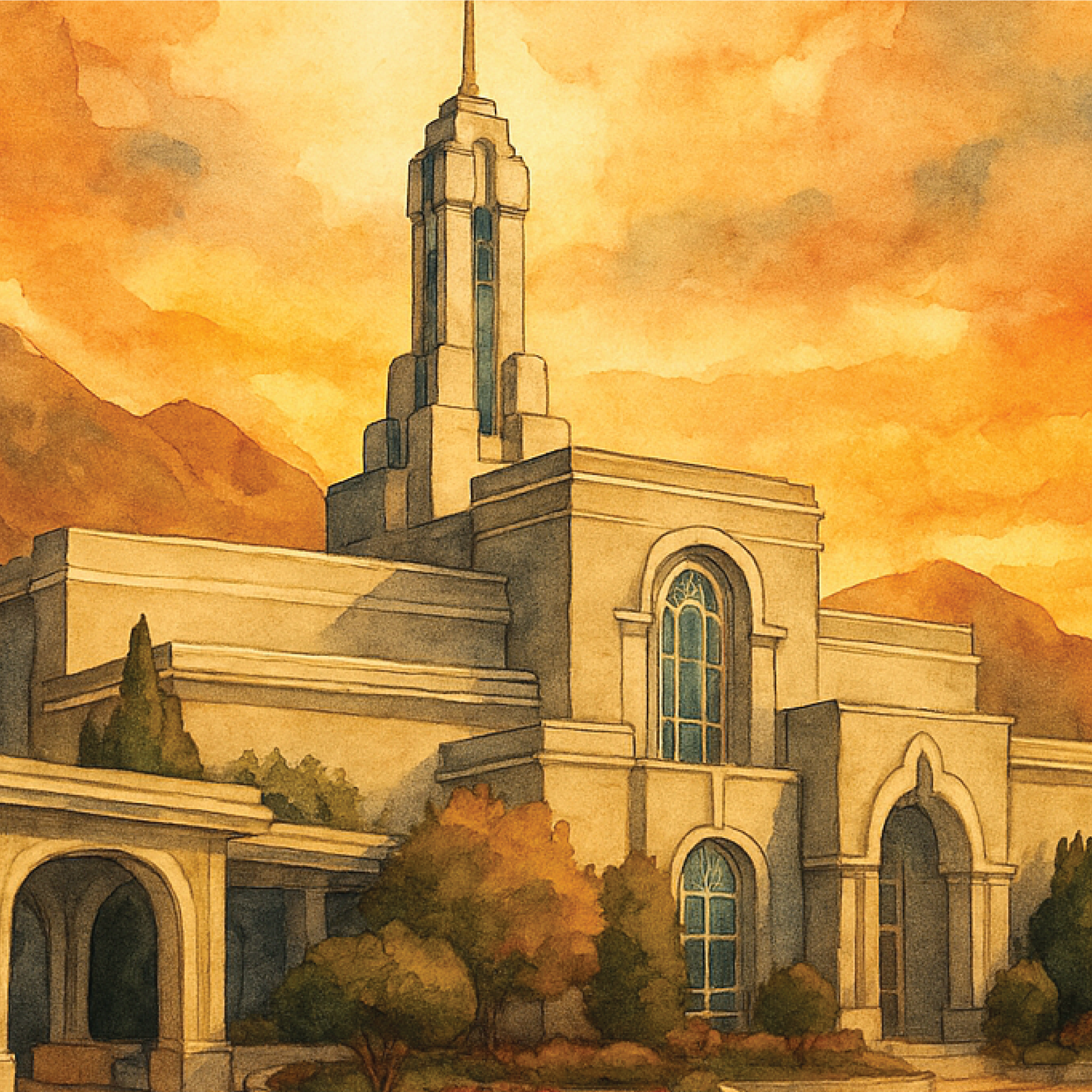 Mt Timpanogos, Utah - Wooden Puzzle