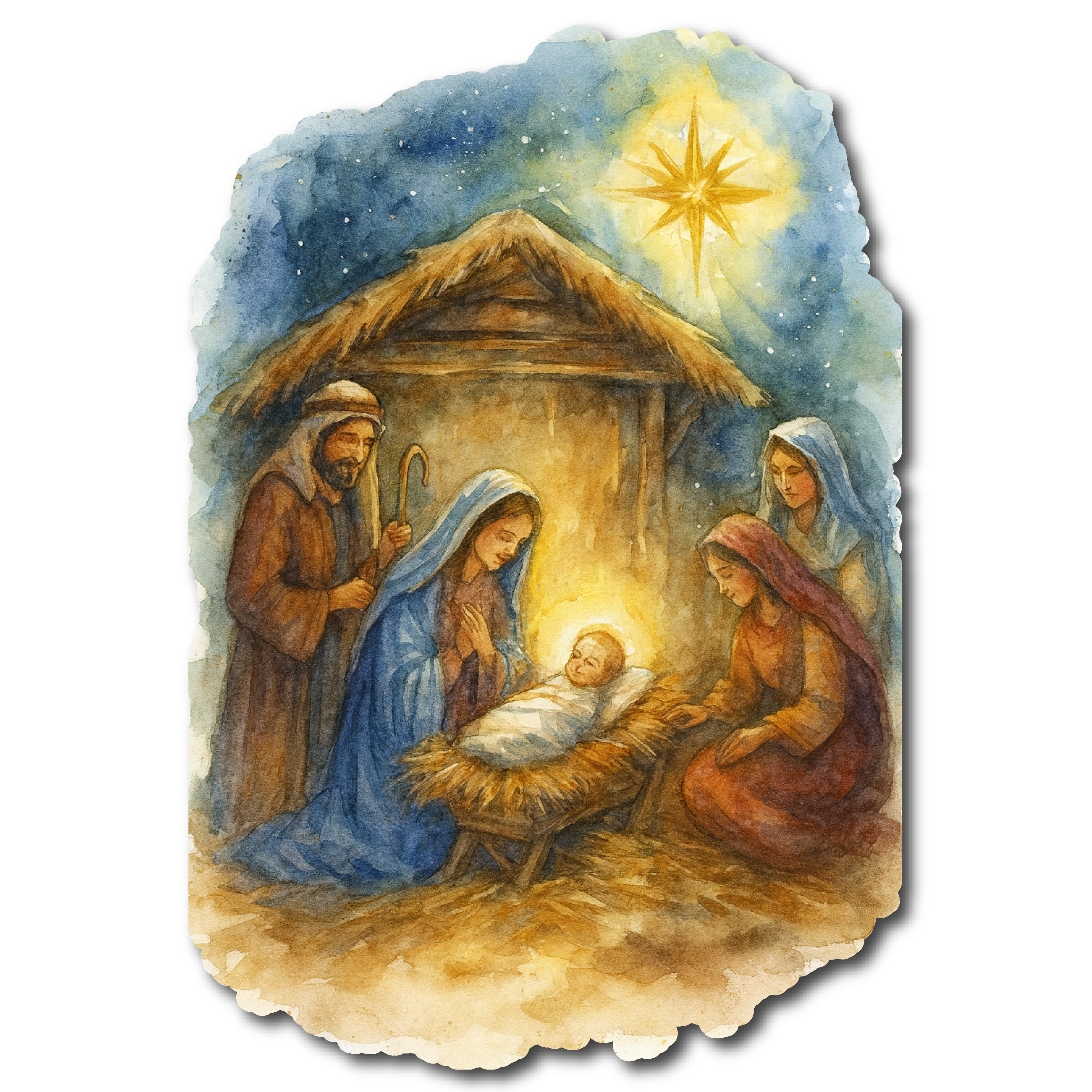 Nativity Wooden Puzzle