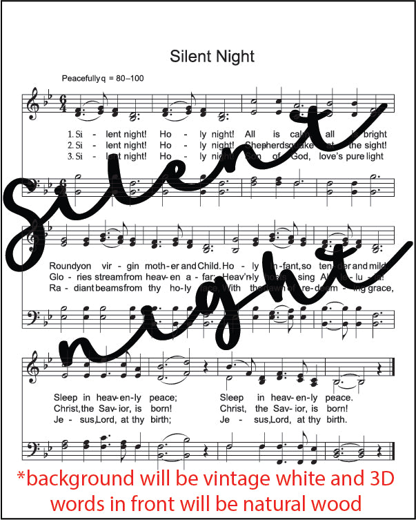Mini Hymn Sign