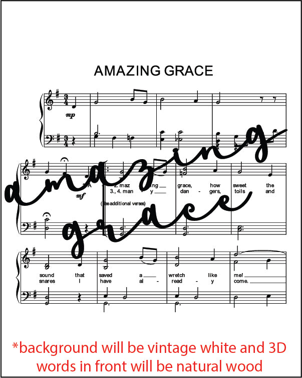 Mini Hymn Sign