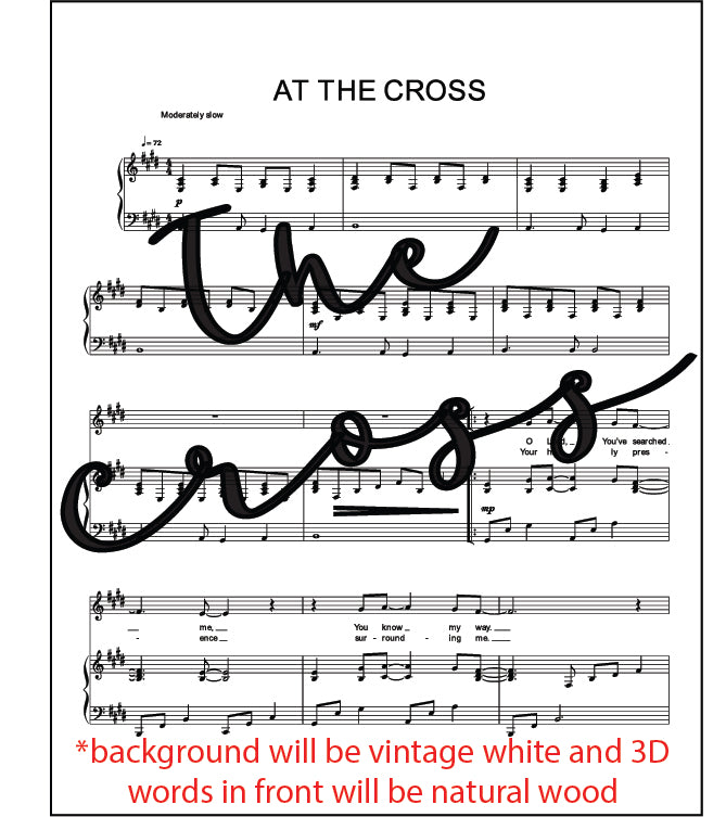 Mini Hymn Sign