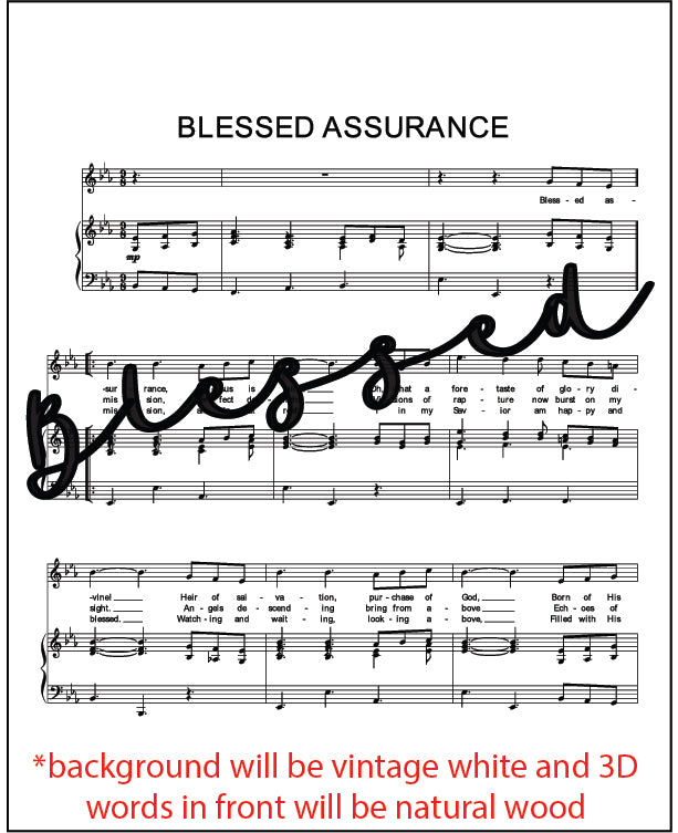 Mini Hymn Sign