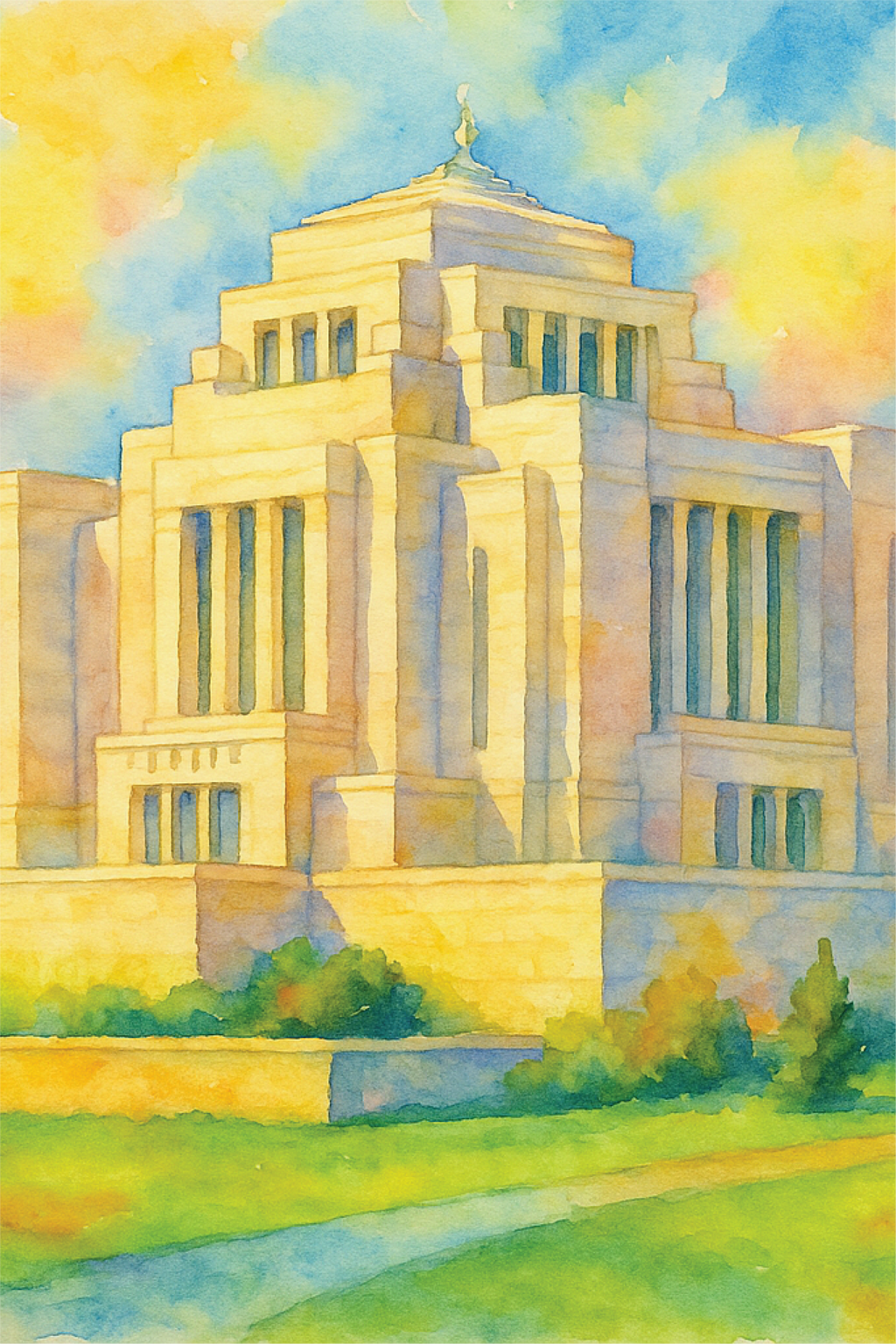 Cardston Alberta - Wooden Puzzle