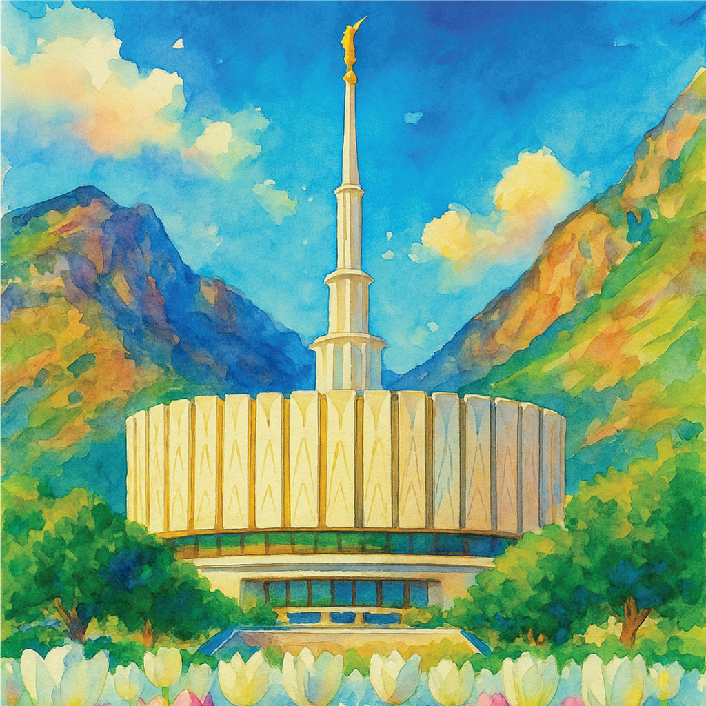 Classic Provo, Utah - Wooden Puzzle