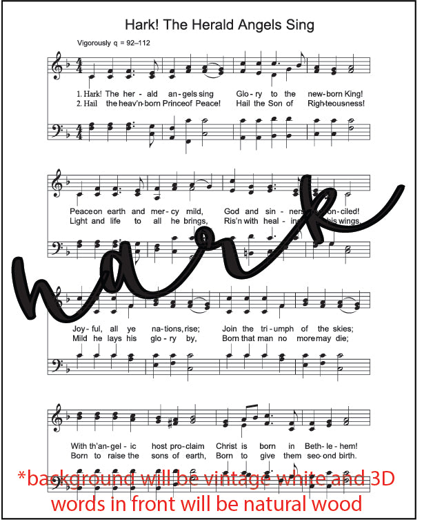 Mini Hymn Sign
