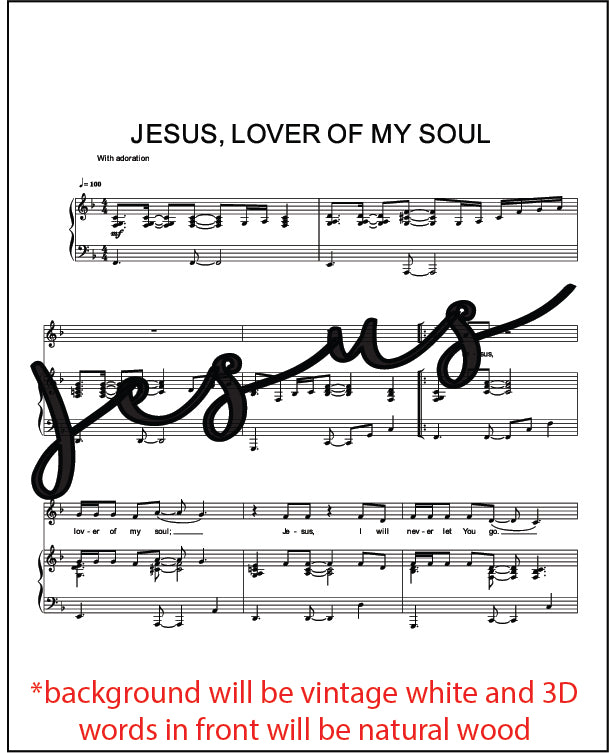 Mini Hymn Sign