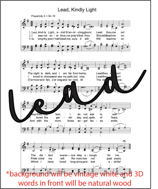 Mini Hymn Sign