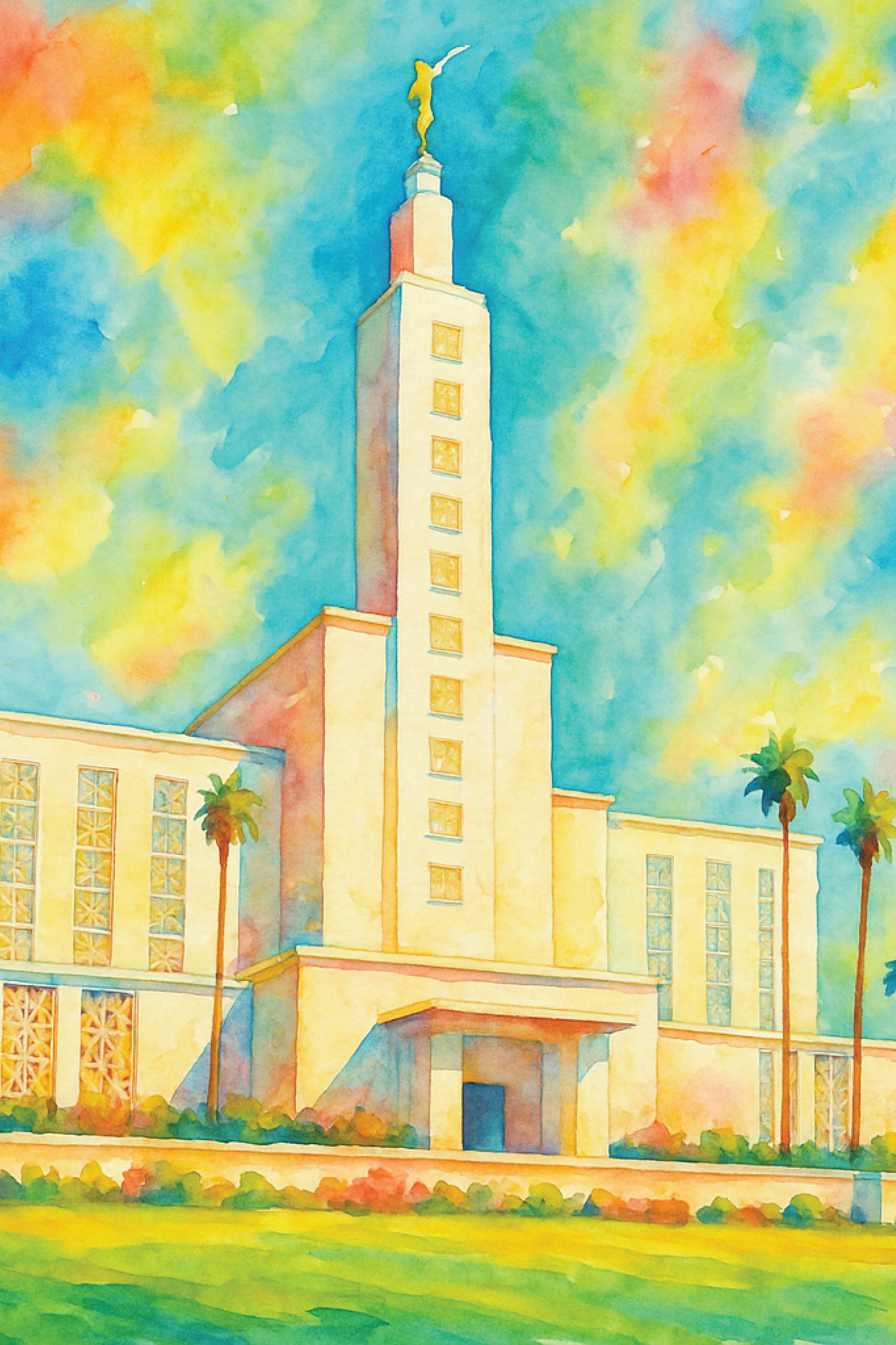 Los Angeles, California - Wooden Puzzle