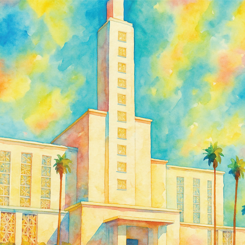 Los Angeles, California - Wooden Puzzle