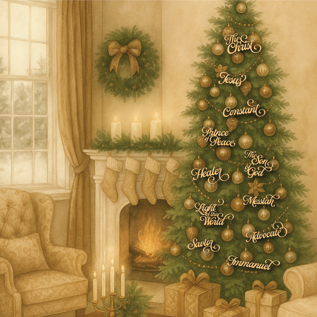 Names of Christ Tree - Wooden Puzzle