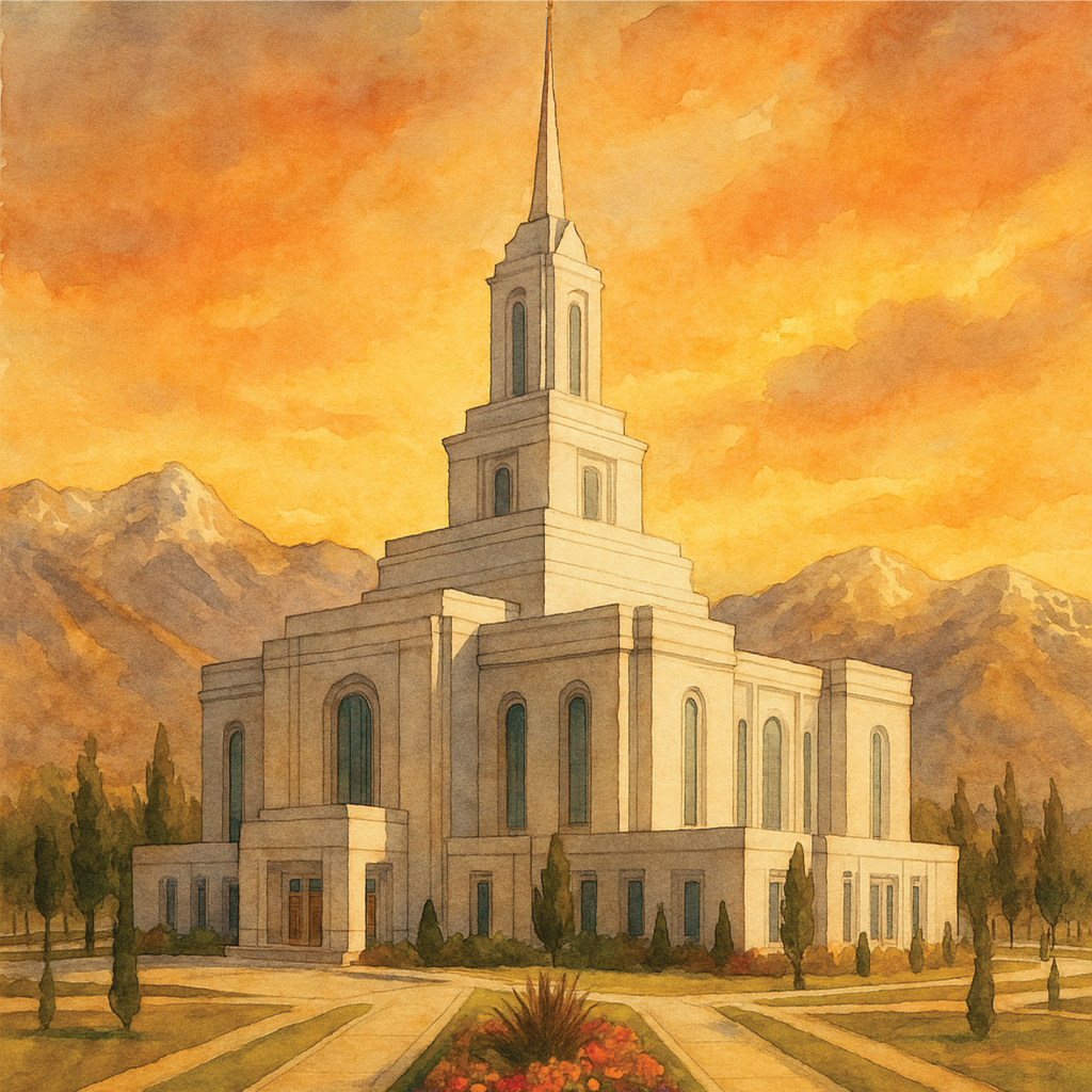 Orem, Utah - Wooden Puzzle