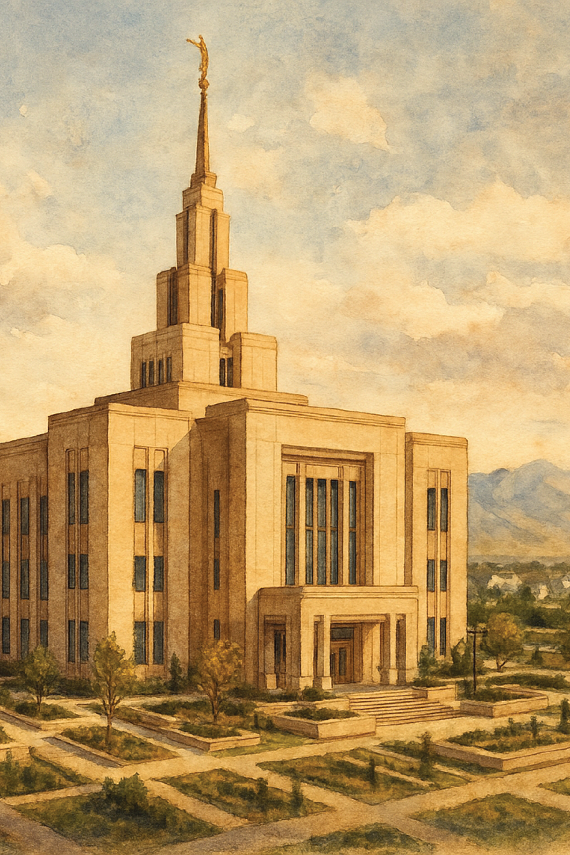 Saratoga Springs, Utah - Wooden Puzzle