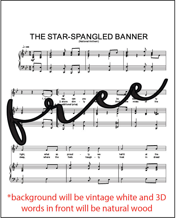 Mini Hymn Sign