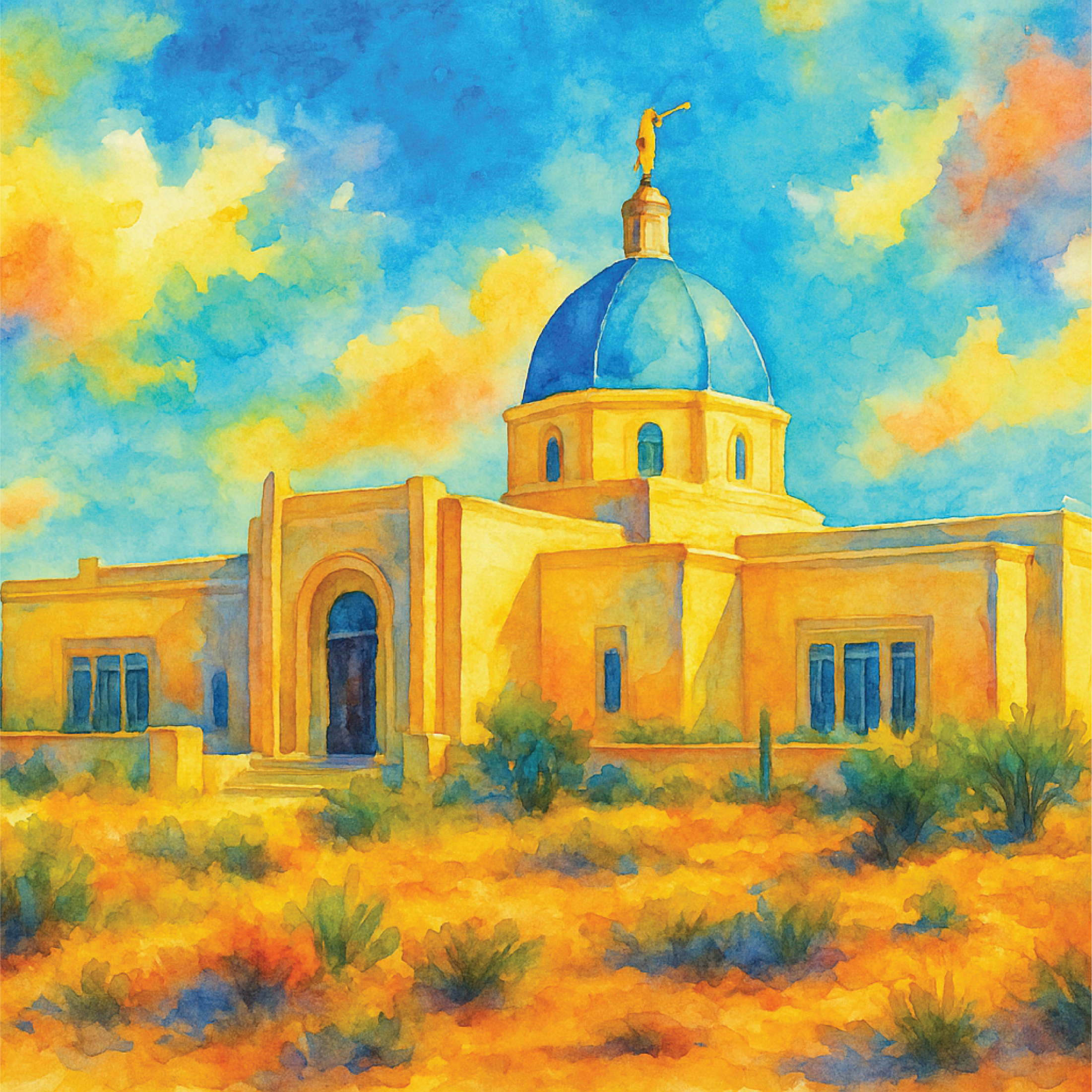 Tucson, Arizona - Wooden Puzzle