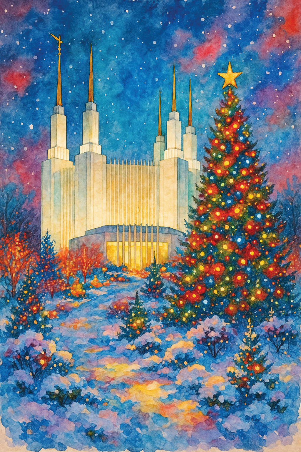 Washington DC - Christmas Wooden Puzzle